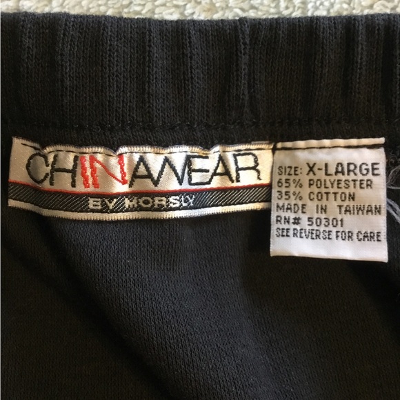 Women’s extra large straight skirt, black poly and cotton elastic pull on style - Picture 4 of 4